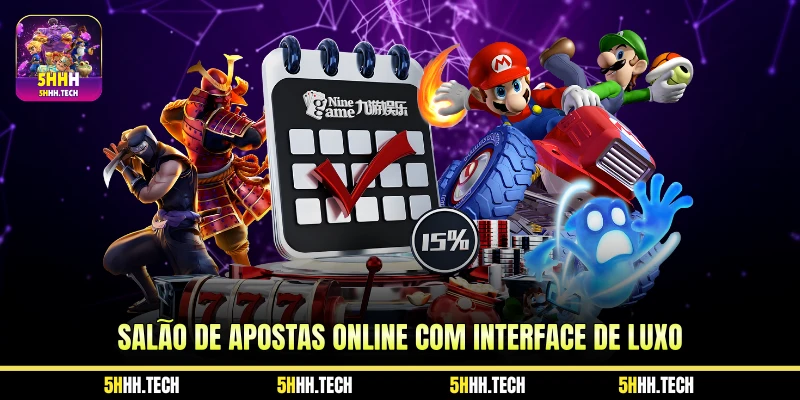 Salão de Apostas Online com Interface de Luxo