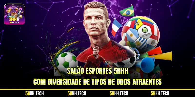 Salão Esportes 5HHH com Diversidade de Tipos de Odds Atraentes
