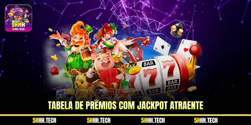 Tabela de Prêmios com Jackpot Atraente