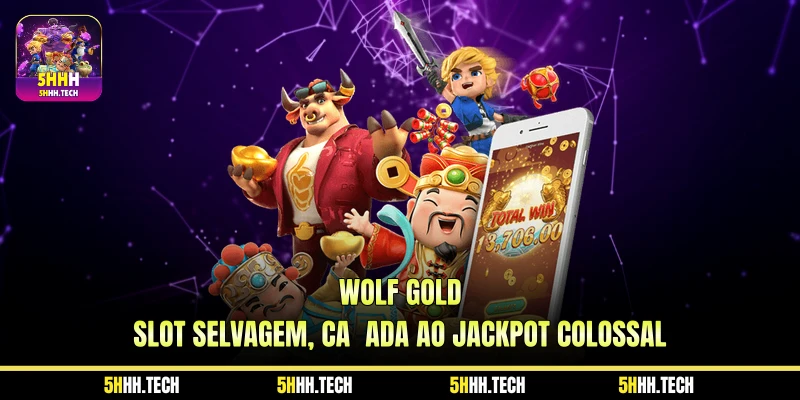 Wolf Gold - Slot Selvagem, Caçada ao Jackpot Colossal